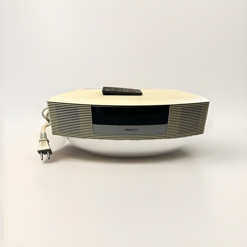Bose Wave II Radio AM/FM w Remote And Cord - (off White) - Tested Works Great